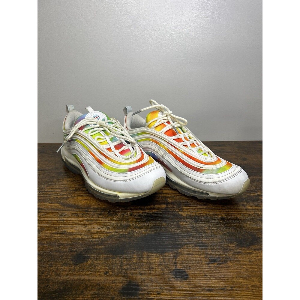 Nike Air Max 97 'Tie-Dye Chicago' in vibrant multi-color canvas Men’s Size 10.5